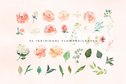 Peaches & Cream Graphic Set, an Illustration by Twigs and Twine (Thumbnail 5 of 10)