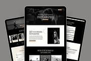 Wedding & Elopement Photography, a Landing Page Template by hridoywebdev (Thumbnail 1 of 4)