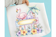 Whimsical Summer Wooden Sing Clipart, an Illustration by designcity5 (Thumbnail 5 of 5)