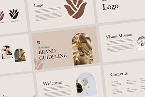 Brand Guideline Powerpoint Template