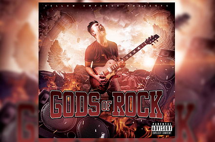Mixtape Covers Art - Gods of Rock