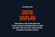 Gomen Demon - Game & Pixel Font, a Sans Serif Font by QR Design Studio (Thumbnail 4 of 7)