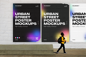 Urban Poster mockup