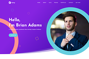 Tony Resume, a Templates & Theme by moinkhanuy (Thumbnail 2 of 3)