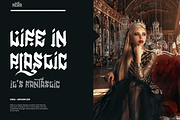 Petra Font, a Blackletter Font by Phoenix Dungeon (Thumbnail 4 of 9)
