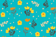 Blue Abstract Floral Seamless, a Pattern Graphic by Sharon Schwalbe (Thumbnail 4 of 4)