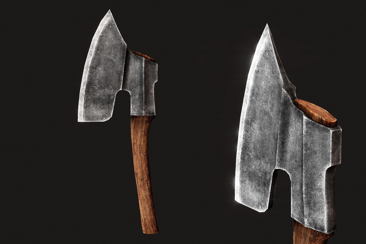 Viking Axes Collection, an Object 3D Model by GamePoly (Photo 17 of 23)