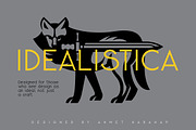 Idealistica Geometric Sans Serif, a Sans Serif Font by ashenterprise (Thumbnail 8 of 8)