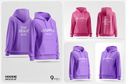 Woman's Hoodie Mockup, a Hoody Mockup by RamStudio2 (Thumbnail 2 of 10)