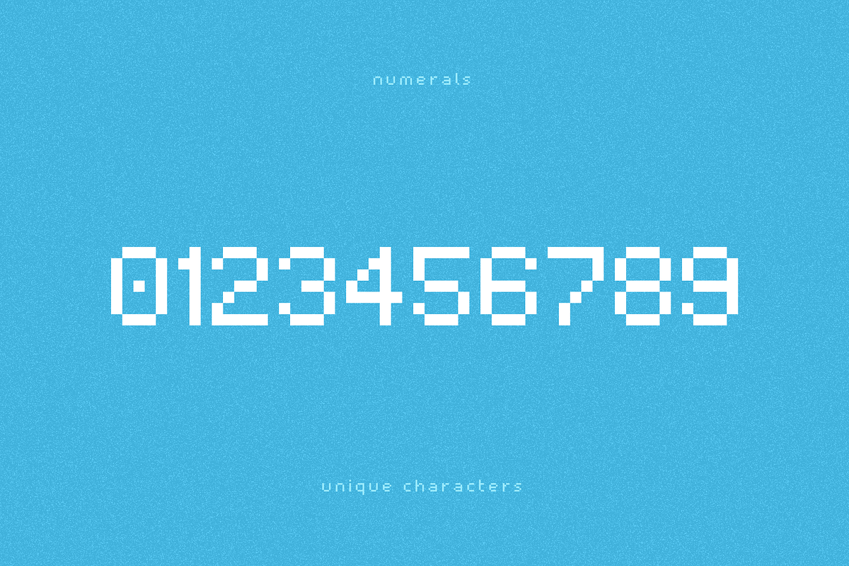 Retropix Pixel Game Font, a Font by alpercakici (Photo 3 of 9)