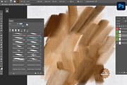 Realistic Oil Brushes Photoshop, a Brush Add-On by Julia Dreams (Thumbnail 6 of 8)