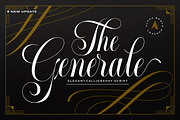 Generale Script, a Script Font by Alpha Bento (Thumbnail 1 of 11)