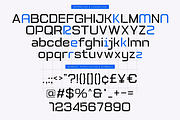 Konect - Futuristic Tech Sans Font, a Sans Serif Font by RagamKata (Thumbnail 10 of 10)