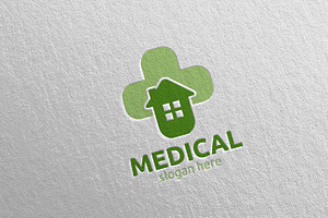 House Cross Medical Logo 119