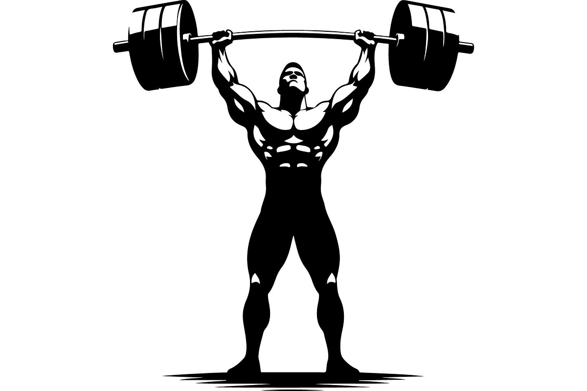 Vintage Strongman Weightlifting Bund, an Object Graphic by jahid234 (Photo 8 of 13)