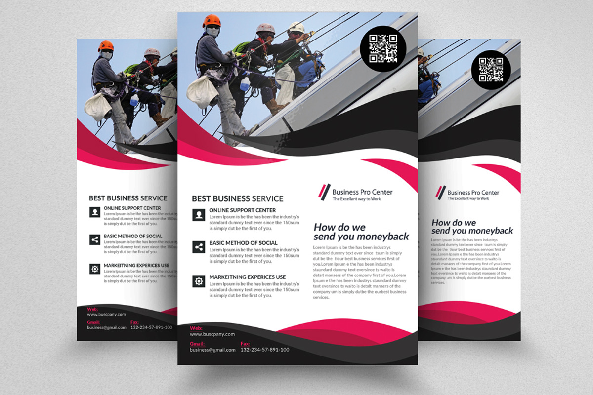 100 Business Flyers Mega Bundle, a Flyer Template by Design Up (Photo 96 of 100)