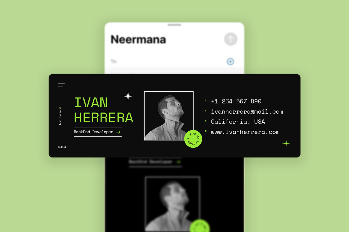 Email Signature - Retro Hypebeast, an Email Template by Neermana (Photo 1 of 2)