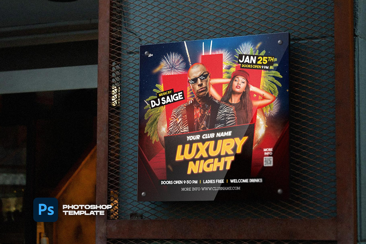 Luxury Party Flyer, a Flyer Template by Flyer Designs (Photo 4 of 4)