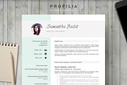 Word Resume & Cover letter Template, a Resume Template by Profilia Resume Boutique (Thumbnail 1 of 3)