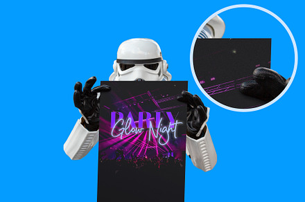 Star Wars Stormtrooper Mock-up