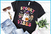 Groovy Spooky Ghost Pumpkin SVG PNG, an Object Graphic by Creativeusart (Thumbnail 1 of 4)