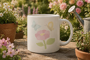 Pastel Garden Clipart, a Work Illustration by Palau (Thumbnail 2 of 10)