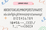 Library - Handwriting Font, a Handwritten Font by AnningArts (Thumbnail 8 of 8)