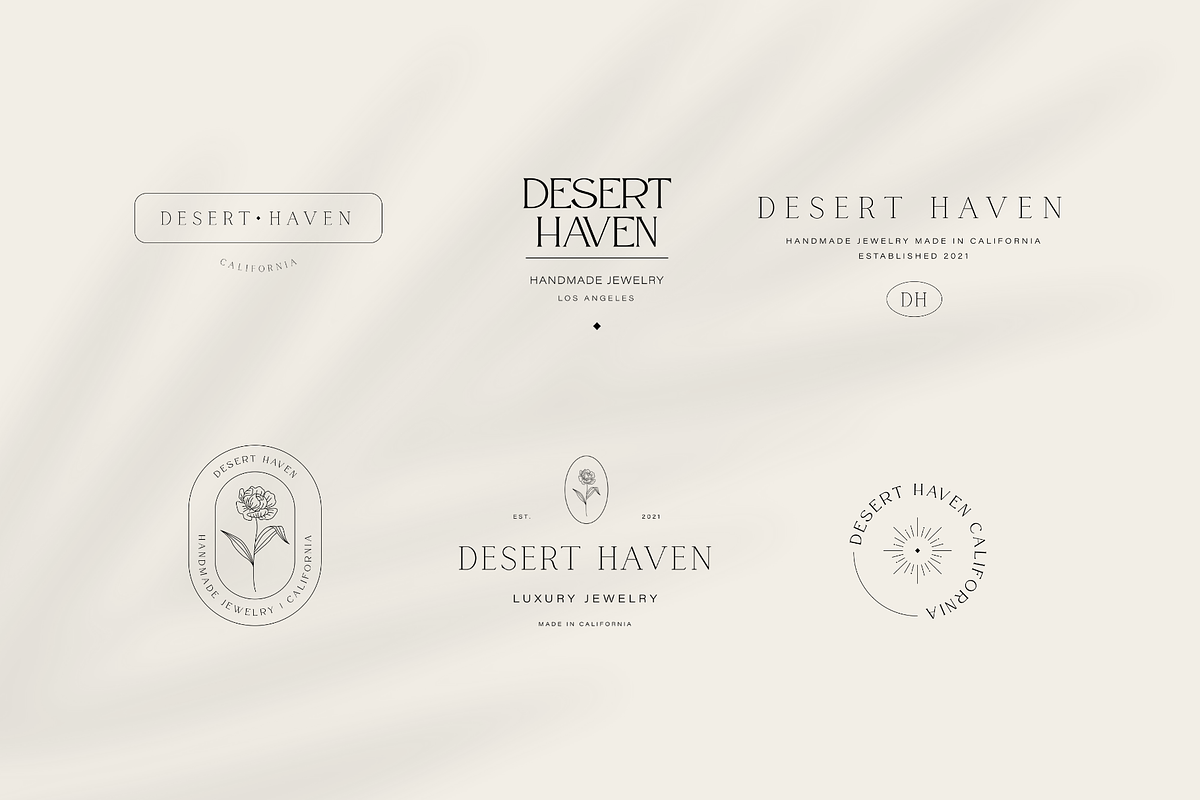 Desert Haven Logo Template Kit, a Branding & Logo Template by ALunadoki Design (Photo 5 of 9)