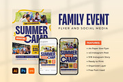 Family Event Flyer Set, a Flyer Template by Antstheme (Thumbnail 1 of 3)