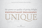 Archive Garamond Pro Family of 4, a Font by Archive Type Fonts (Thumbnail 3 of 14)