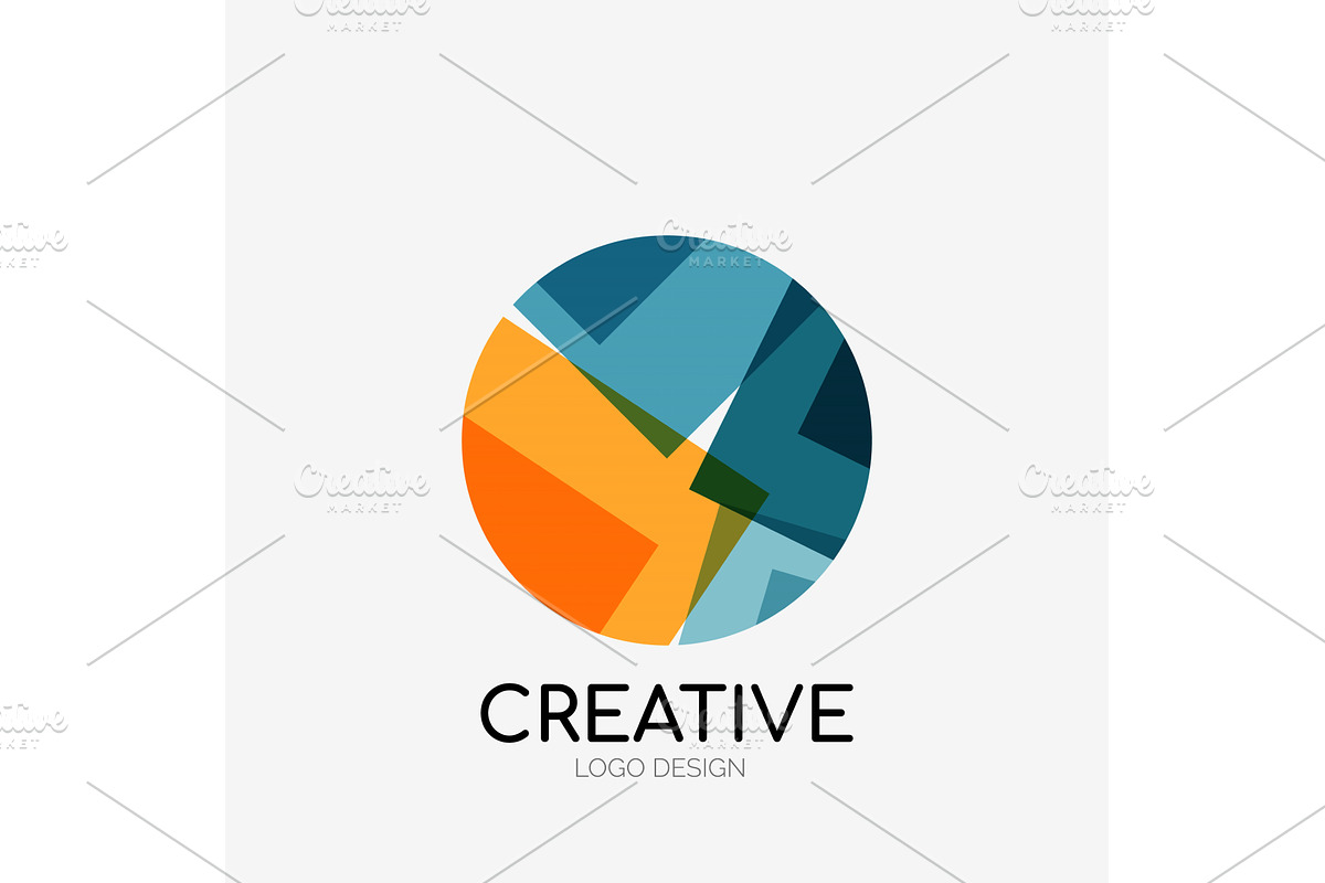 Modern abstract logo design, an Illustration by antishock