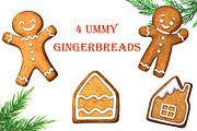 Christmas Story - Clipart Set, an Illustration by Mashamashastu (Thumbnail 4 of 13)
