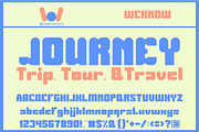 Airplane Snack font, a Font by weknow (Thumbnail 5 of 5)