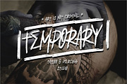 Rougher Brush Font, a Blackletter Font by PutraCetol Studio (Thumbnail 8 of 13)