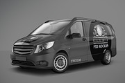 Realistic Panel Van PSD Mockup, an Object Graphic by Sinlatown (Thumbnail 10 of 17)