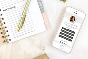 Instagram Link in Bio Page for Canva, a Social Media Template by Thirty One Palms Studio (Thumbnail 3 of 6)