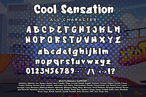 Cool Sensation - Graffiti Font