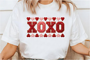 XOXO Yarn Png, Valentine's Day Png, an Illustration by Designking (Thumbnail 3 of 6)