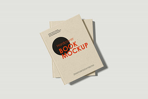 Hardcover Book Mockup