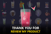 Asset Drink Cute Kawaii, a Food Illustration by Eka Design (Thumbnail 5 of 5)