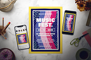 Music Festival Flyer Set, a Flyer Template by The Good Store (Thumbnail 1 of 2)