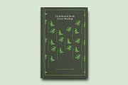 Clothbound Book Cover Mockup, a Books & Magazine Mockup by Aurora Graphics (Thumbnail 2 of 4)