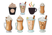 Autumn Drinks Clipart – 40 Cozy PNG, a Seasonal Illustration by Whimsy Brush Studio (Thumbnail 8 of 9)