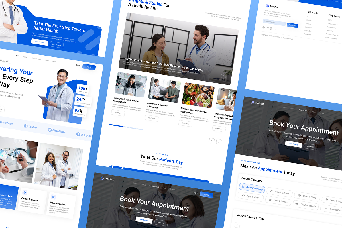 Medifest - Healthcare Service preview 4