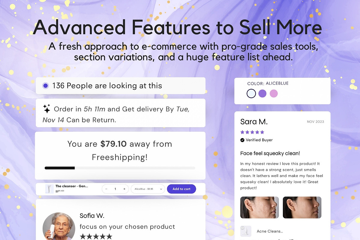 Gloow | Minimal Shopify Theme, a Shopify Template by Lumin Lab (Photo 5 of 11)