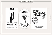 300+ Super Pack Brand Kit Vol 1-4, a Branding & Logo Template by @designartboard (Thumbnail 17 of 41)