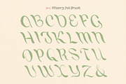Inky Lettering Procreate Brush Set, a Brush Add-On by Molly Suber Thorpe (Thumbnail 5 of 14)