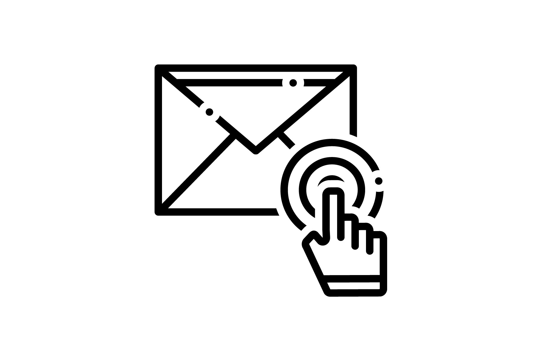 Email subscription icon, an Icon by Creative priyanka