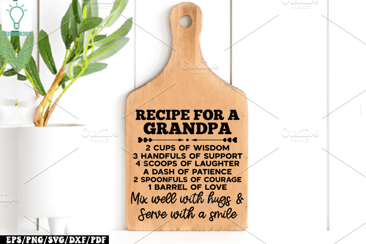 Family Recipe SVG Bundle, Recipe SVG, an Illustration by Designer302 (Photo 8 of 23)