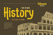 Hikran | Retro Condensed Font, a Sans Serif Font by twinstd (Thumbnail 2 of 13)